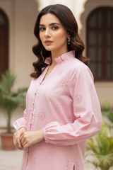 Festive Glow By Ahlam Vol-01-Baby-Pink Shirt Piece