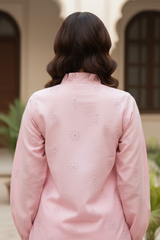 Festive Glow By Ahlam Vol-01-Baby-Pink Shirt Piece