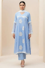 Urban Cut 1 Piece Embroidred Chiffon Kurta ( Lined )