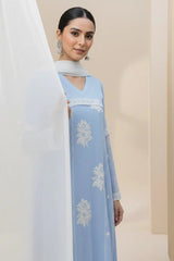 Urban Cut 1 Piece Embroidred Chiffon Kurta ( Lined )