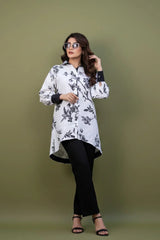 Urban Cut 1 Piece Printed Cotton Stitched Shirt