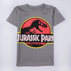 Kjunction Boys Half Sleeves-Printed T-Shirt (Jurassic)