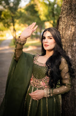 Kalidaar Frocks By Asma & Sidra Stitched Formals Suit-Nimrah Shah
