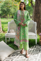Summer Breeze By Humdum Unstitched 3 Piece Printed Emb Lawn Collection'2025-D-08