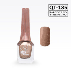 Quetee Beauty Rich Color Nail Polish QT-185