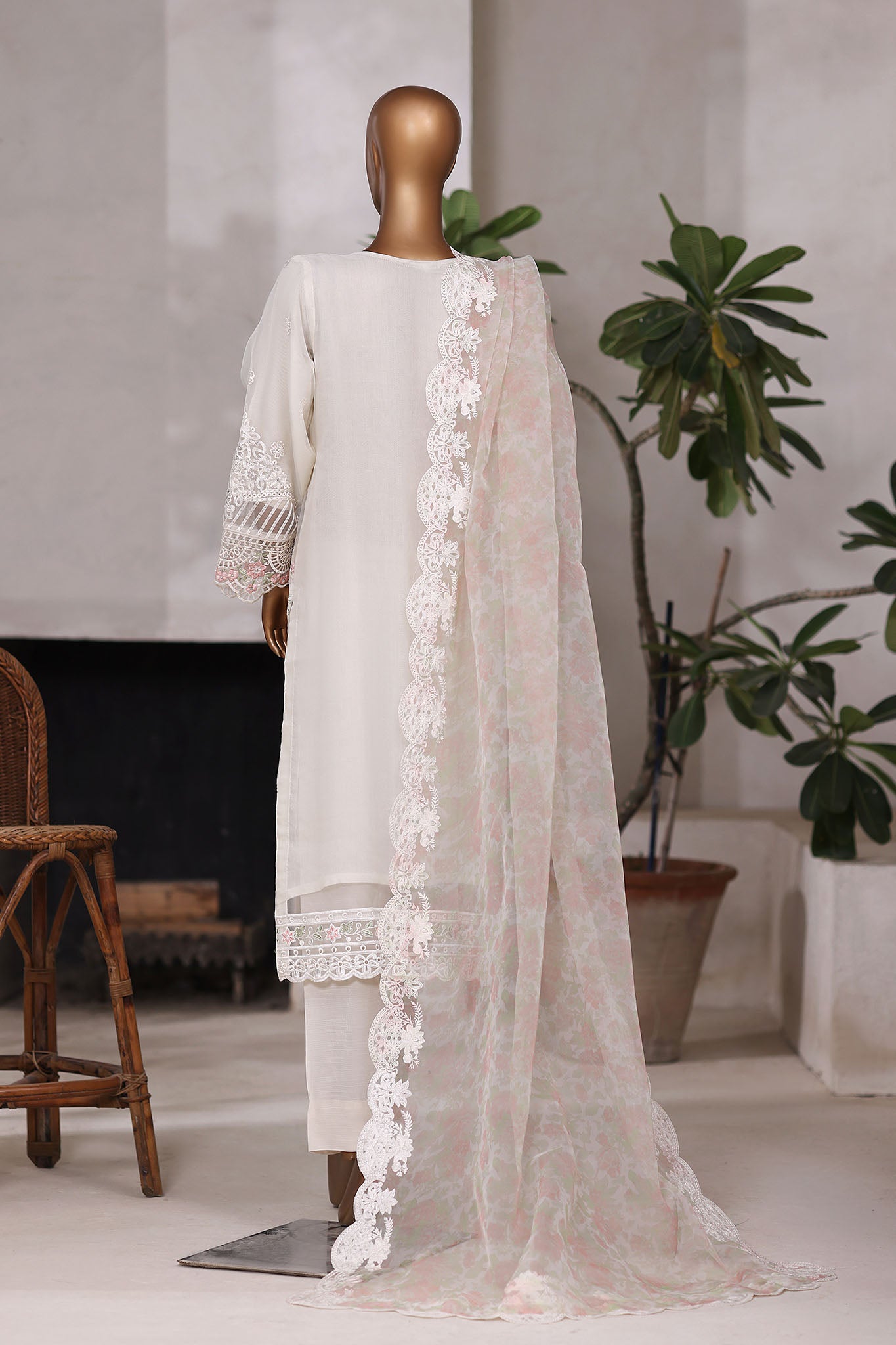 Khombi Stitched 3 Piece Luxury Formals Collection'2025-187-C-Mahrose