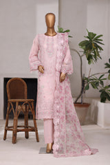 Khombi Stitched 3 Piece Luxury Formals Collection'2025-187-P-Mahrose