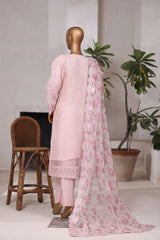 Khombi Stitched 3 Piece Luxury Formals Collection'2025-187-P-Mahrose