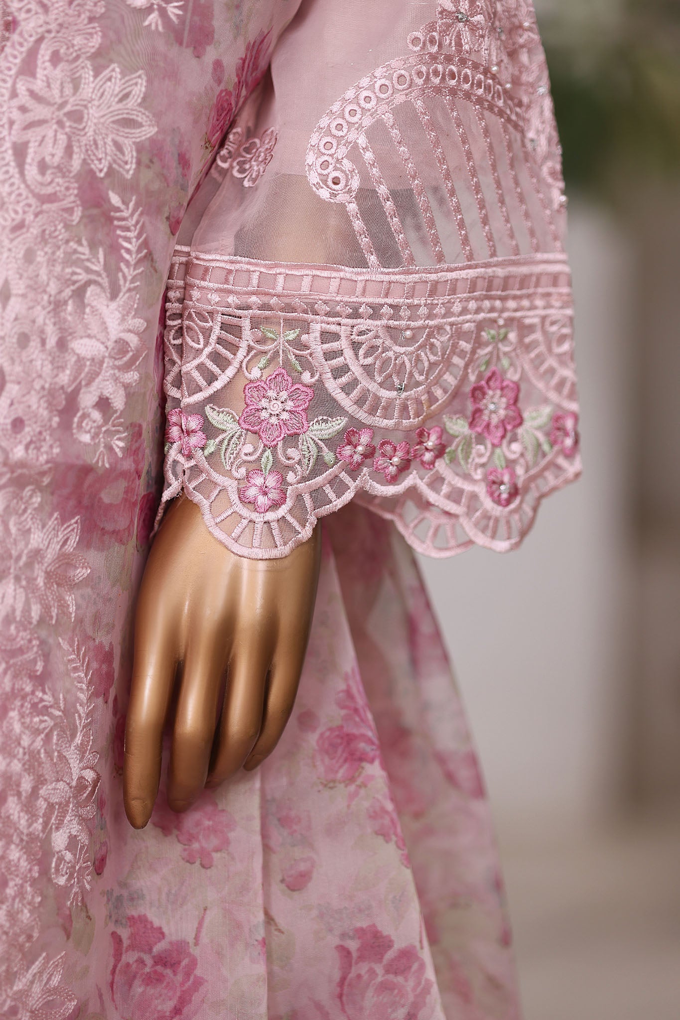 Khombi Stitched 3 Piece Luxury Formals Collection'2025-187-P-Mahrose