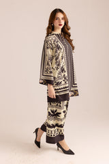 Yaaqot Stitched 2 Piece Lawn Collection-Subh Dgn # 07