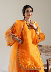 Rabt The Silk Edit by Meerak Stitched Formals Suit-Hoor