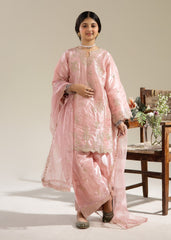 Rabt The Silk Edit Stitched 3 Piece Kids Formals Suit-Hera