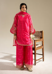 Rabt The Silk Edit by Meerak Stitched 3 Piece Formals Suit-Sitara