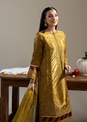 Rabt The Silk Edit by Meerak Stitched Formals Suit-Chaman