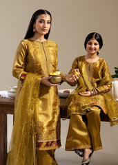 Rabt The Silk Edit Stitched 3 Piece Kids Formals Suit-Chaman