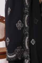 Khombi Stitched 3 Piece Luxury Cotton Collection'2025-195-B