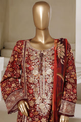 Signature By Sada Bahar Stitched 3 Piece Festive Emb Lawn Vol-02 Collection'2025-PD-197-FALSA