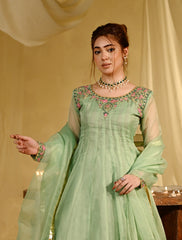 Gulab By Haniumaimaz Stitched 2 Piece Formals Suit-NEGAR