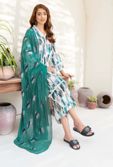 Ziva By Humdum Unstitched 3 Piece Printed Lawn Collection-D03