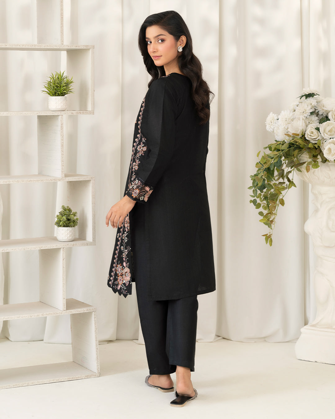 Flutterby Stitched 2 Piece Summer Lawn Collection'2025-Talia-bk