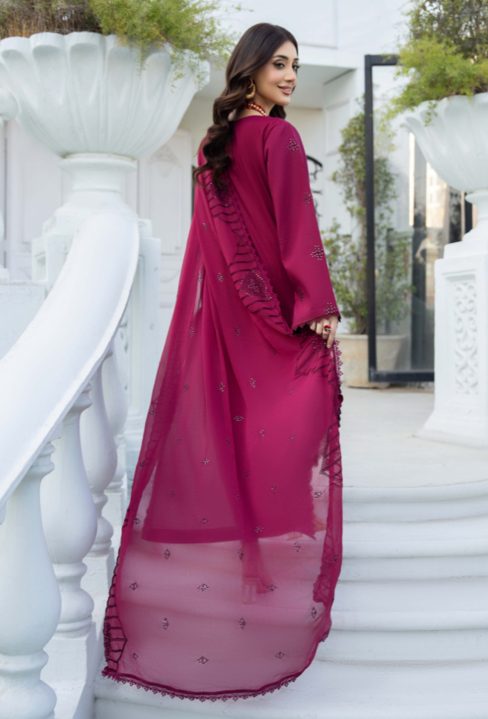 Aviva By Humdum Unstitched 3 Piece Emb Lawn Collection-D-05