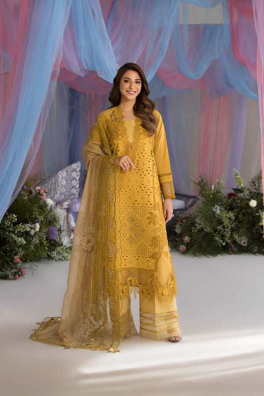 Sobia Nazir Unstitched 3 Piece Luxury Lawn Collection-D-01-A