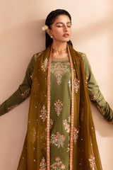 Rangrez By Emaan Adeel Stitched 3 Piece Luxury Winter Collection'2024-Riwaaz