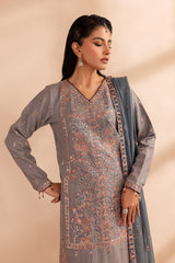 Rangrez By Emaan Adeel Stitched 3 Piece Luxury Winter Collection'2024-Aabro