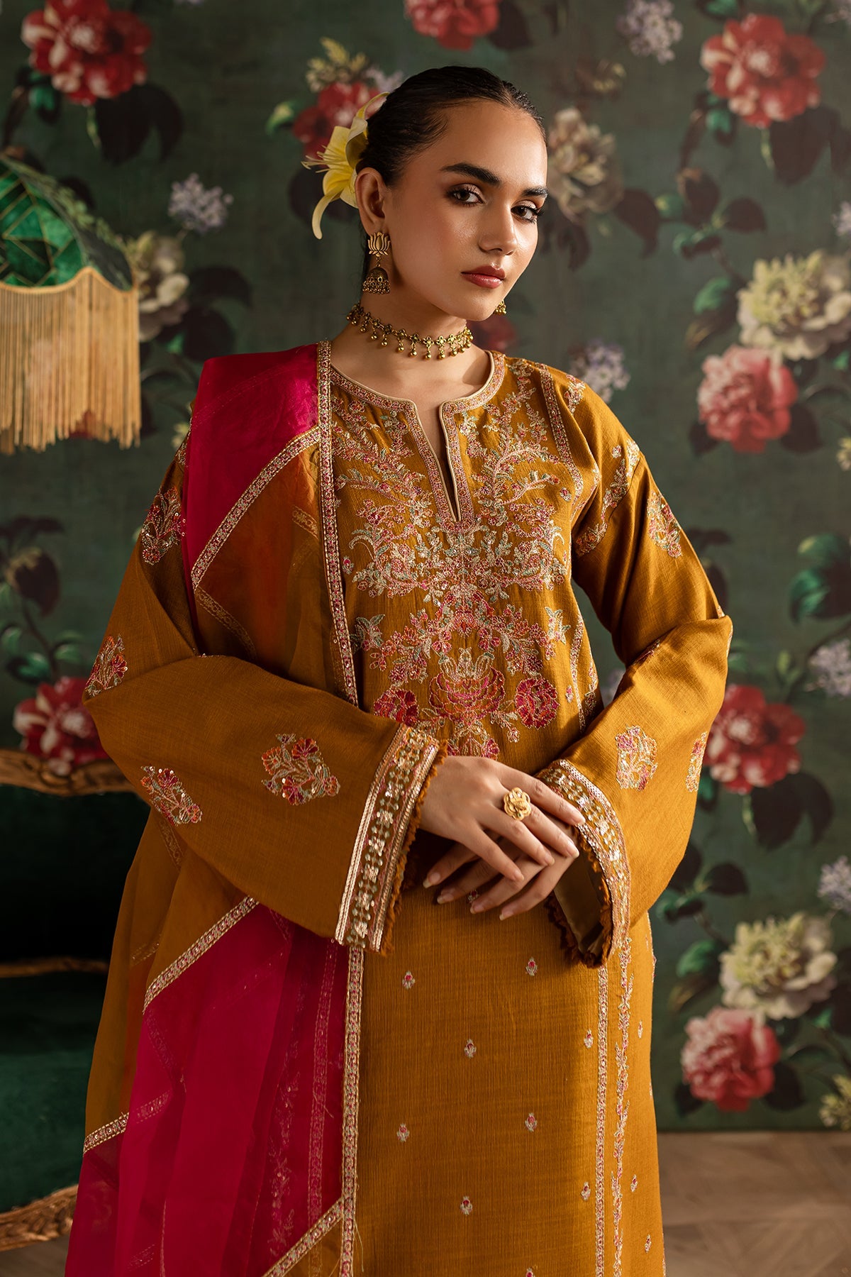 Rangrez By Emaan Adeel Stitched 3 Piece Luxury Winter Collection'2024-Arzoo