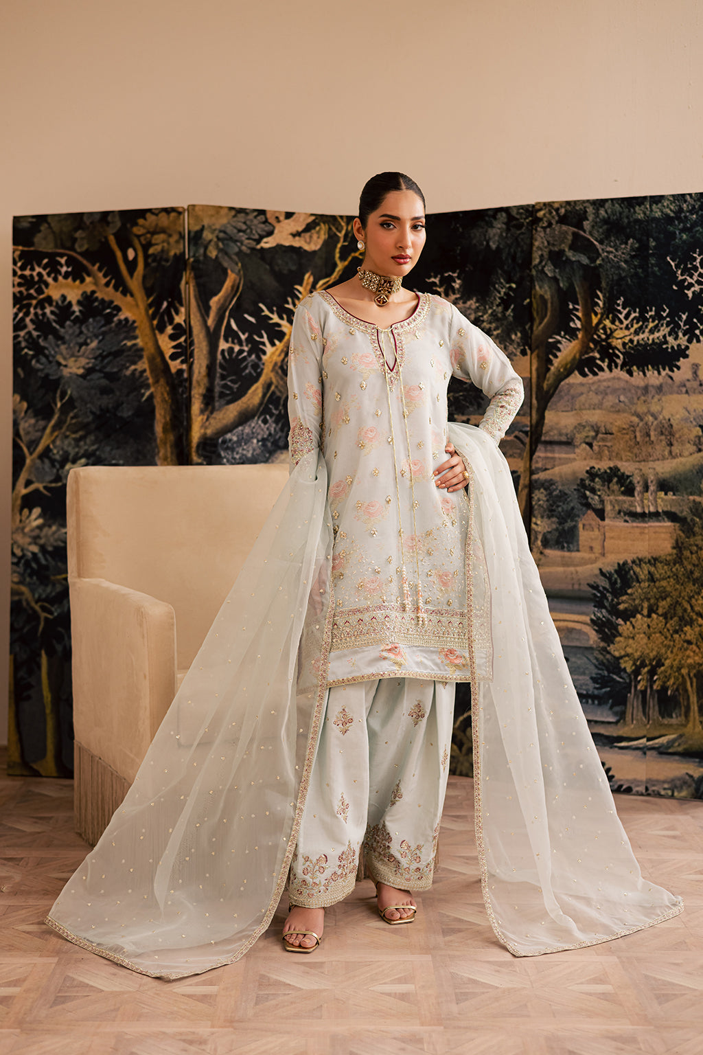 Suave By Emaan Adeel Unstitched 3 Piece Luxury Formals Collection'2025-Elain