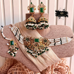 Made For Her-Zirelle Choker Set - RAYN1065