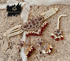 Made For Her-Vintage Aura Choker - RAYN1005