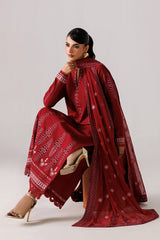 Beyond Basics By Emaan Adeel Stitched 3 Piece Eid Lawn Pret Suit-POISE