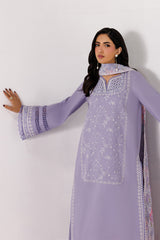 Beyond Basics By Emaan Adeel Stitched 3 Piece Eid Lawn Pret Suit-QUIET LUXE
