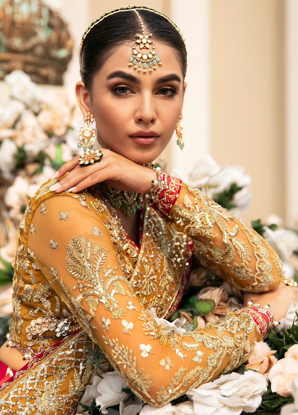 Gulaal Unstitched 3 Piece Wedding Collection'2023-Diya (GL-WU-23V1-01)
