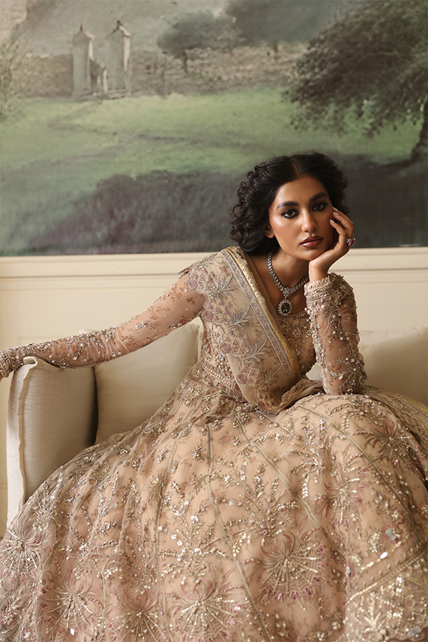 Nyra Unstitched 3 Piece Wedding Festive Collection'2025-Dahlia