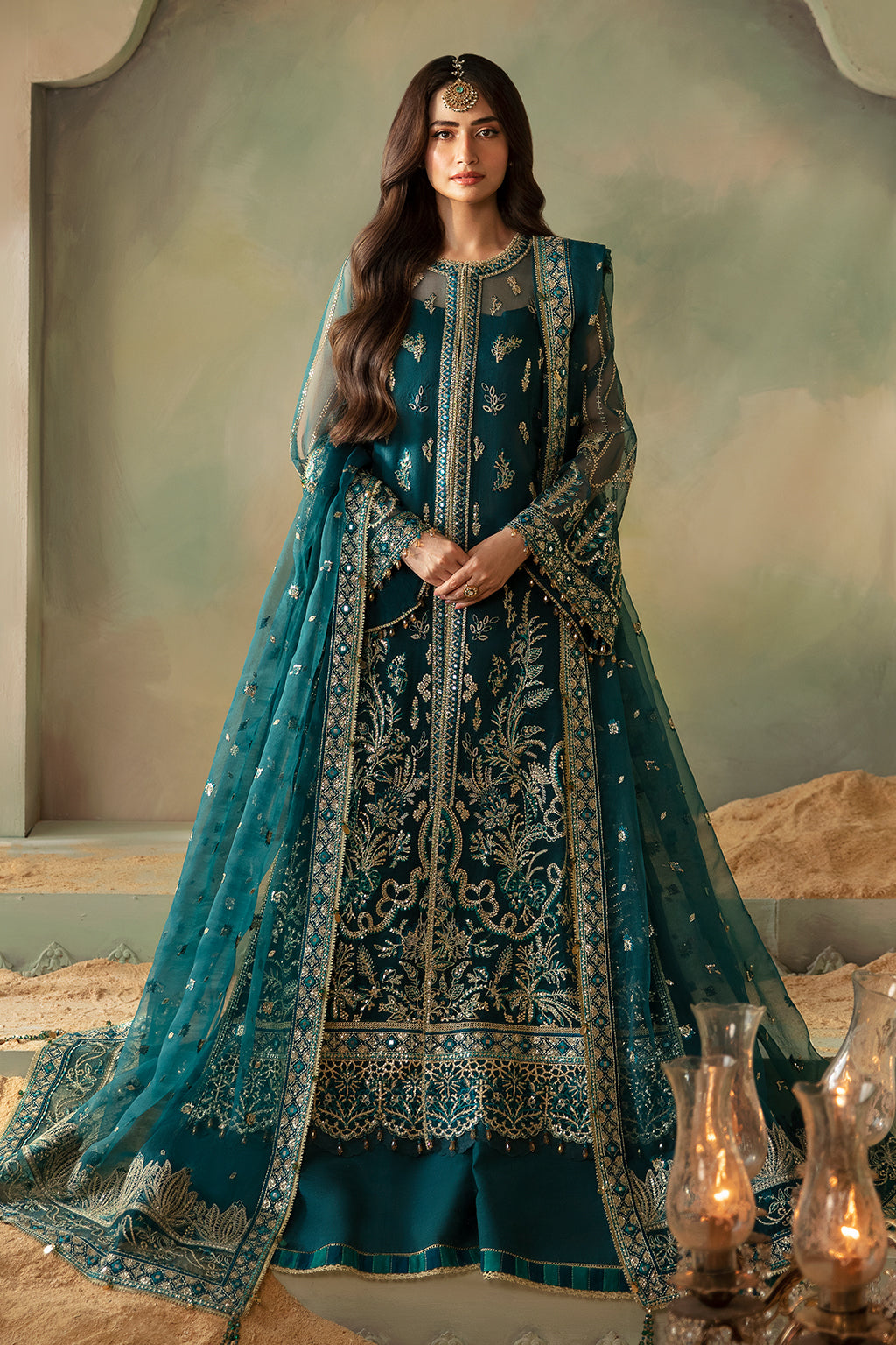 Elena By Meeral Unstitched 3 Piece Wedding Formals Collection'2025-Soraya