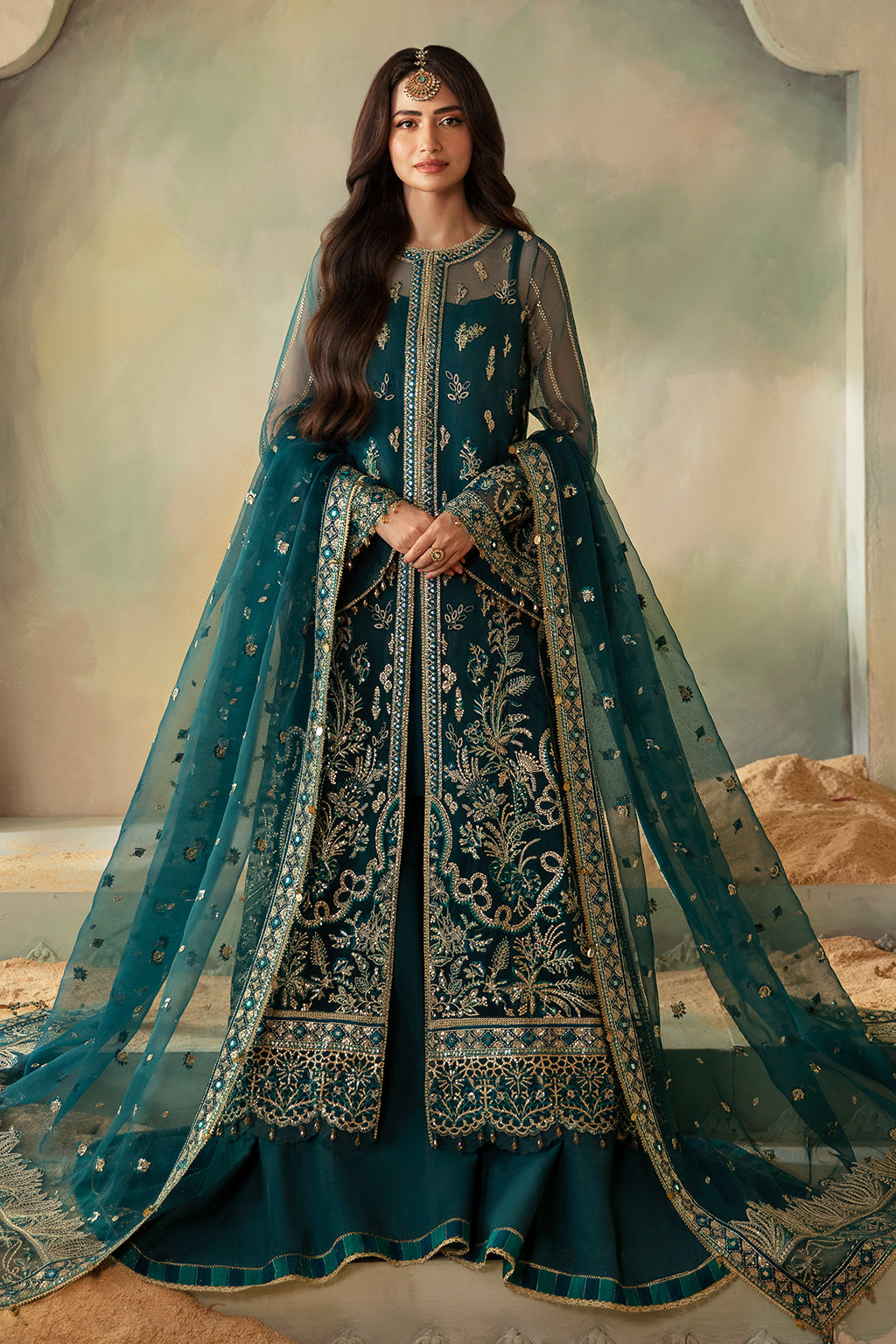 Elena By Meeral Unstitched 3 Piece Wedding Formals Collection'2025-Soraya