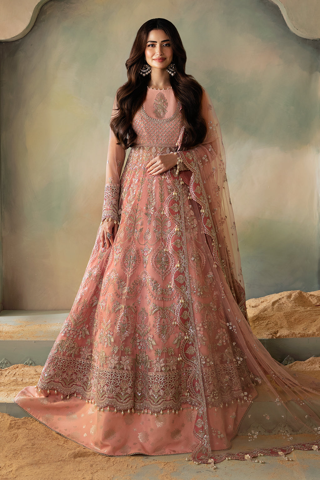 Elena By Meeral Unstitched 3 Piece Wedding Formals Collection'2025-Aurelia