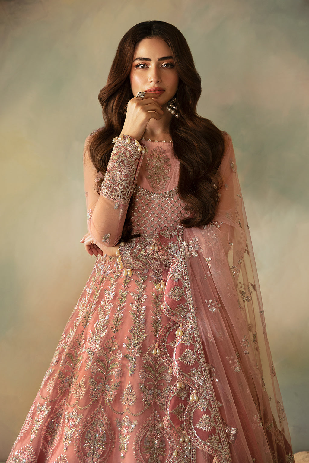 Elena By Meeral Unstitched 3 Piece Wedding Formals Collection'2025-Aurelia