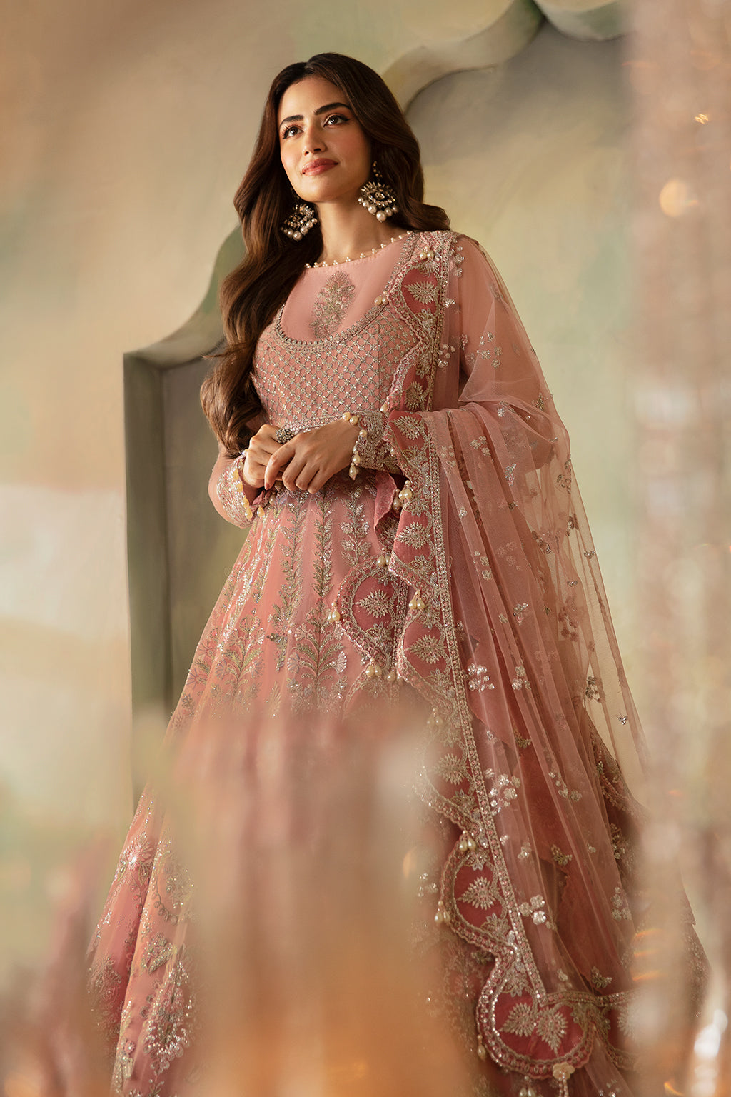 Elena By Meeral Unstitched 3 Piece Wedding Formals Collection'2025-Aurelia