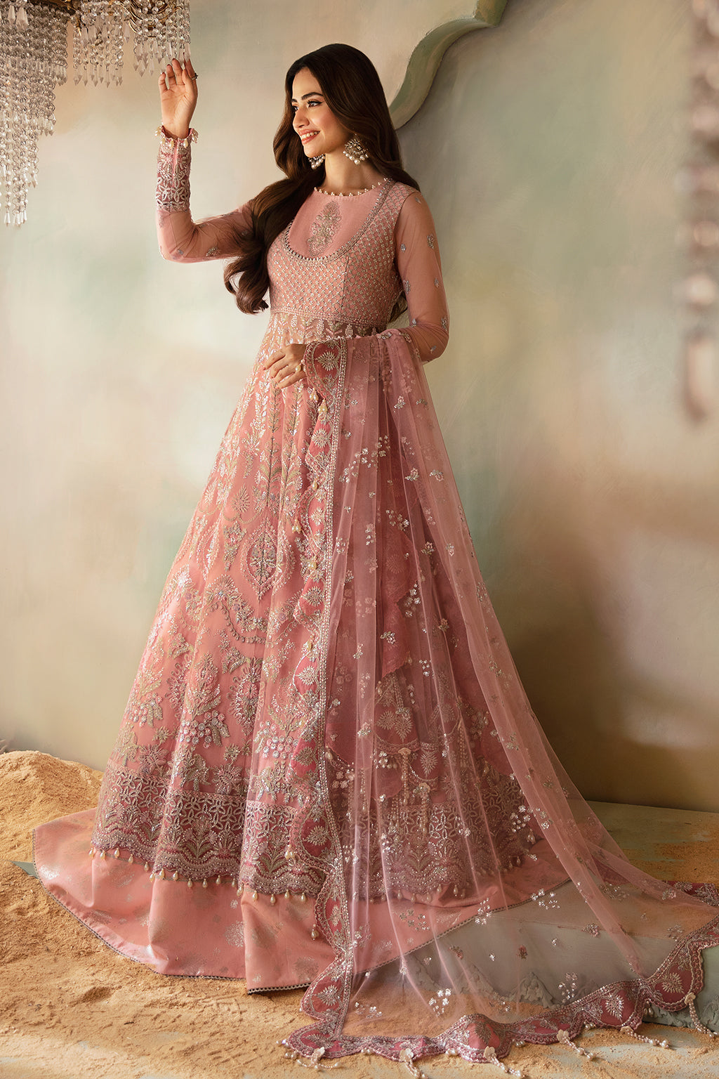 Elena By Meeral Unstitched 3 Piece Wedding Formals Collection'2025-Aurelia