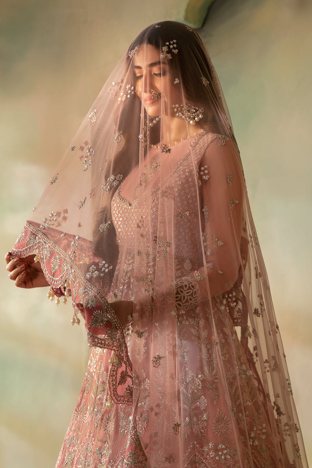 Elena By Meeral Unstitched 3 Piece Wedding Formals Collection'2025-Aurelia