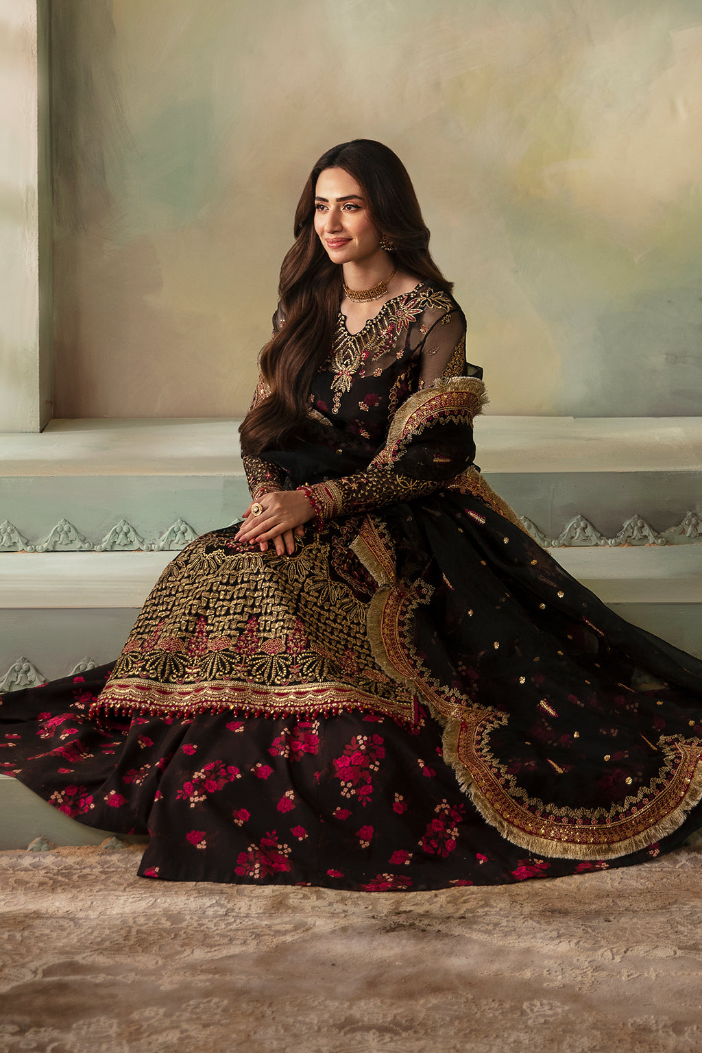 Elena By Meeral Unstitched 3 Piece Wedding Formals Collection'2025-Kohinoor