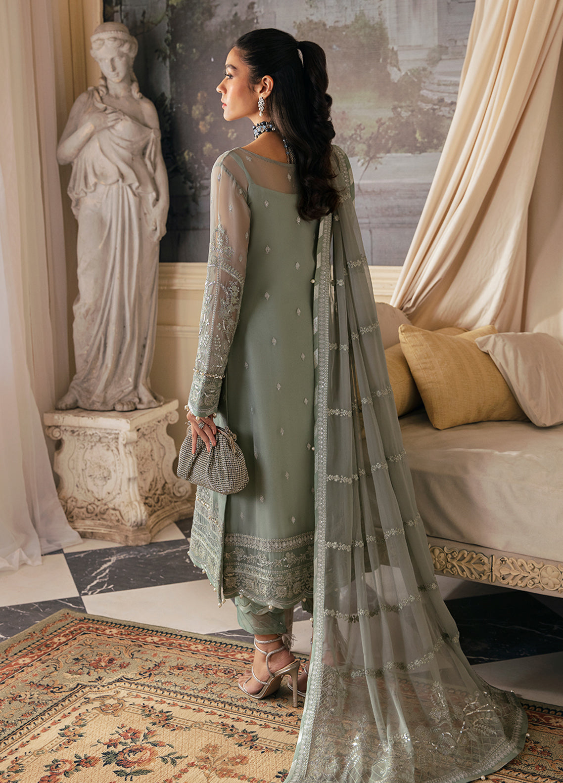 Gulaal Unstitched 3 Piece Emb Chiffon Vol-02 Collection'2023-Amayah