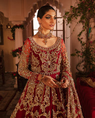 Mehernaaz By Gulaal Unstitched 3 Piece Bridal Couture Collection'2021-Gulrukh B-15