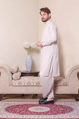 Real Image Mens Kurta Shalwar Winter Collection'2025-P-62sc Tea Pink