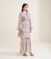Har Din By Sinopia Stitched 2 Piece Printed Summer Lawn Suit-SS26-034-Purple