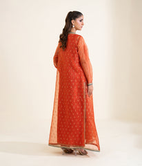 Sinopia Stitched 3 Piece Luxury Formals Suit-SSBP26-009-Red