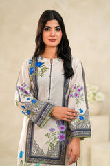 TBC Stitched 2 Piece Printed Summer Suit